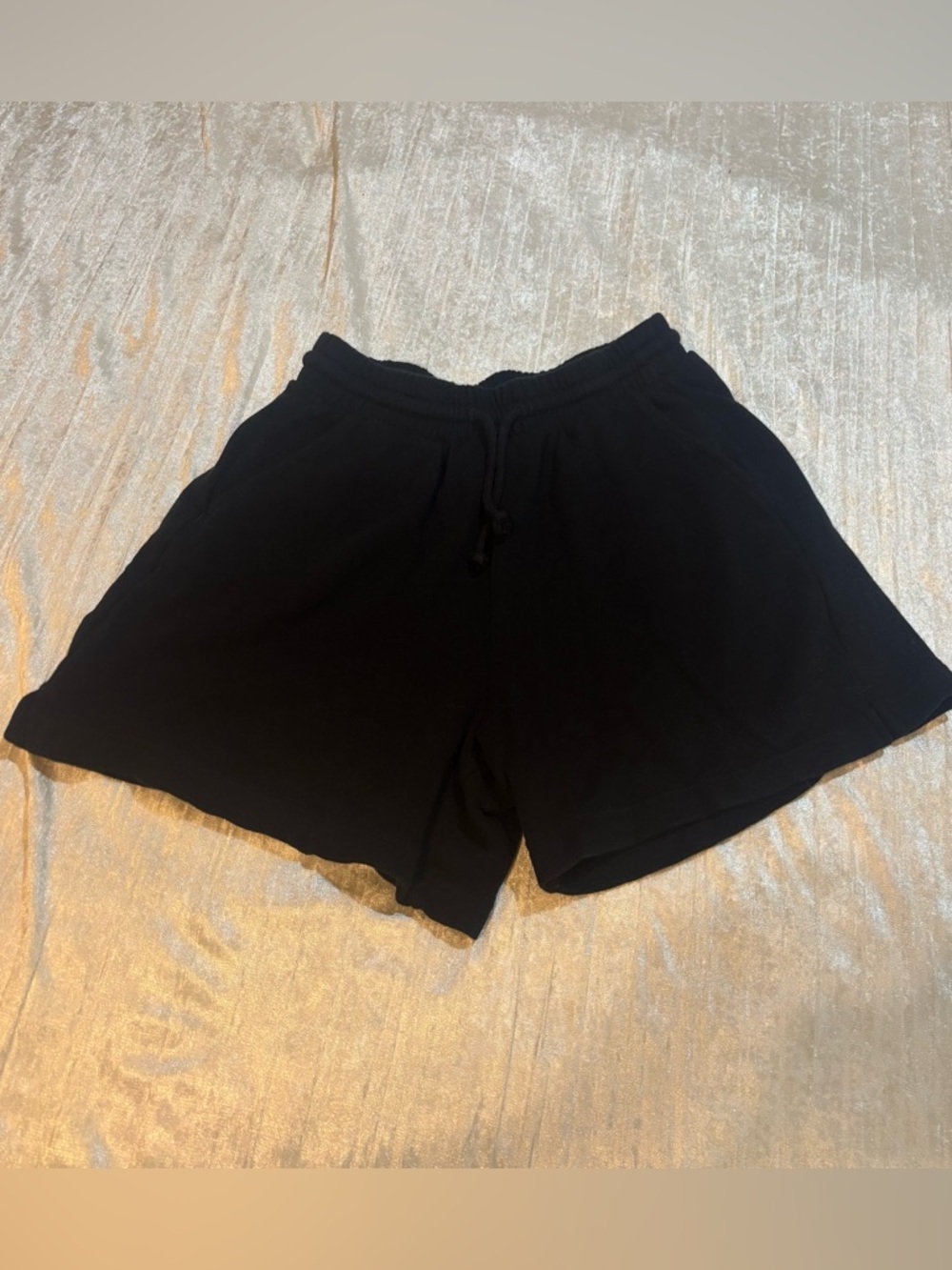 Old Navy Black Athletic Drawstring Lounge Shorts